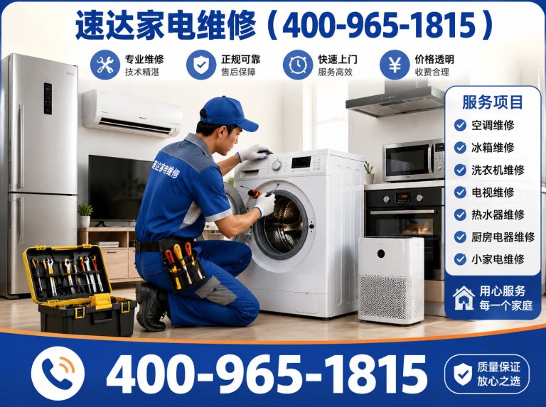 长沙速达家电维修展示图